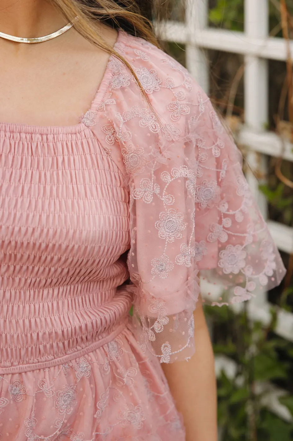 Polagram Marilee Dress-Dusty Rose Sale
