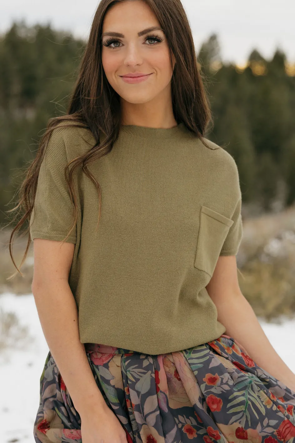 Dongguan Huoyoung Apparel Co Mason Top-Olive Green Hot