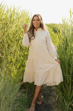 Dongguan Huoyoung Apparel Co Maylie Dress-Cream Neutral Outlet
