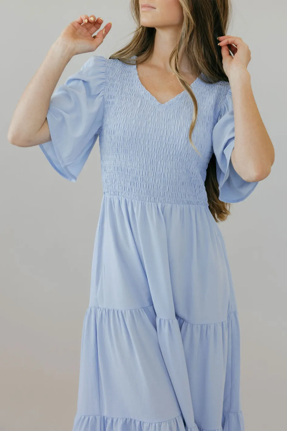 Dongguan Huoyoung Apparel Co Melody Dress-Sky Blue Fashion