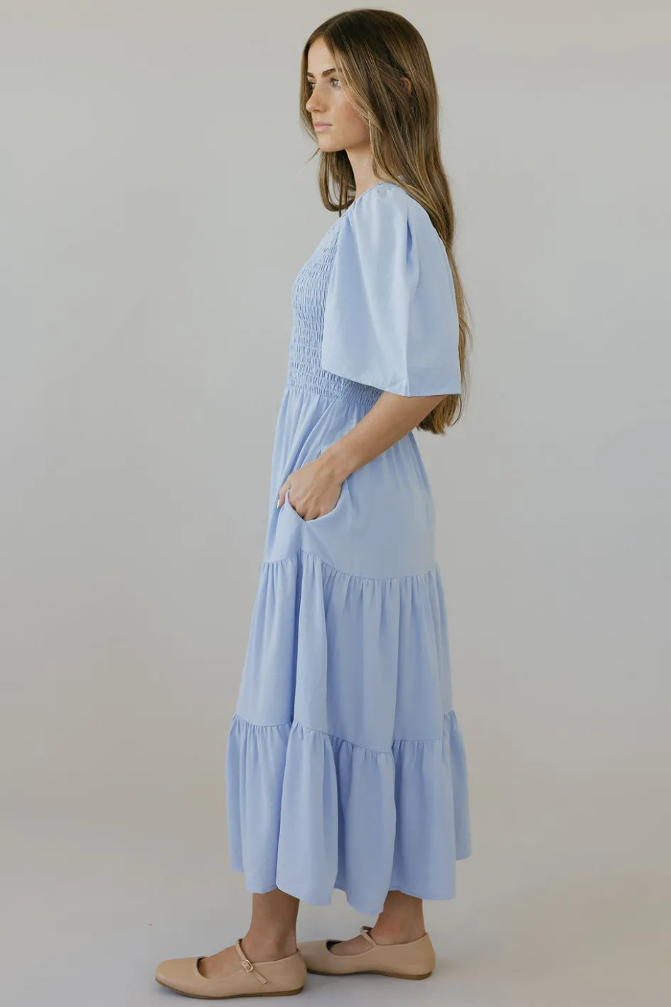 Dongguan Huoyoung Apparel Co Melody Dress-Sky Blue Fashion