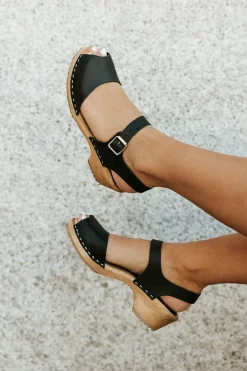 Mia Anja Clog-Black Best