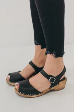 Mia Anja Clog-Black Best