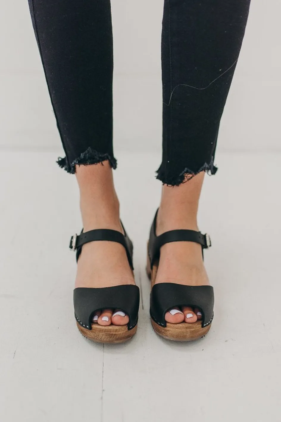 Mia Anja Clog-Black Best