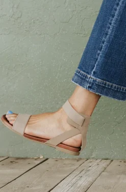 Mia Ember Sandals-Stone Clearance