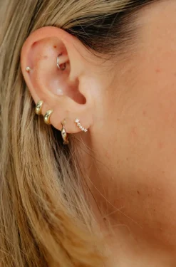 Ali Express Miley Sterling Silver Earrings-Silver Fashion