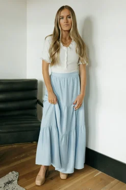 mittoshop Mindy Skirt- Blue Outlet