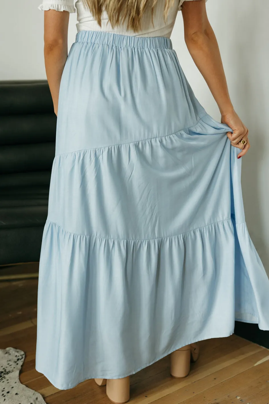 mittoshop Mindy Skirt- Blue Outlet