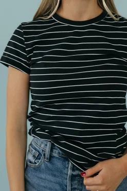 Dongguan Huoyoung Apparel Co Must Have Tee- Stripe Black Online