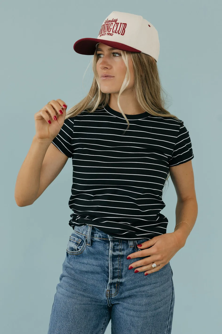 Dongguan Huoyoung Apparel Co Must Have Tee- Stripe Black Online