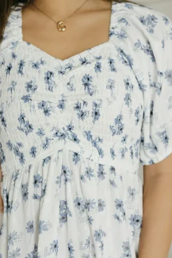 Polagram Myla Dress-/Blue White New