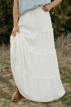 Dongguan Huoyoung Apparel Co Oaklyn Skirt-Ivory White Best