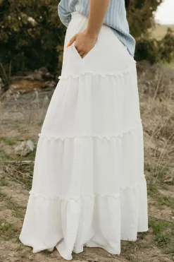 Dongguan Huoyoung Apparel Co Oaklyn Skirt-Ivory White Best