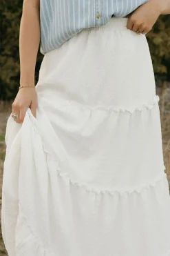 Dongguan Huoyoung Apparel Co Oaklyn Skirt-Ivory White Best