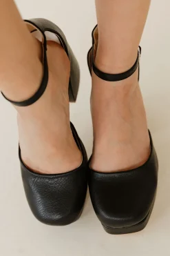 Oasis Society Oslo Heels-Black Clearance