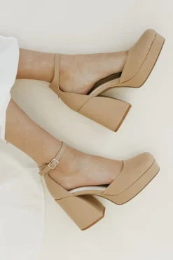 Oasis Society Oslo Heels-Neutral Fashion
