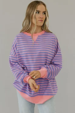 BIBI Palmer Top-/Pink Purple Discount