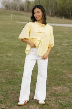 Mica Denim Pearson Denim-Ivory White Hot