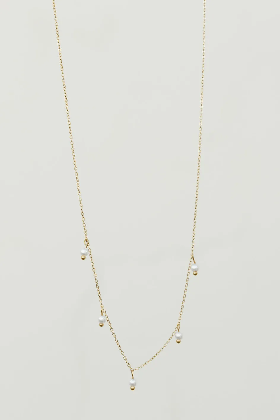 Ali Express Peggy Pearl Necklace- Gold Clearance