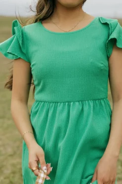 Gilli Pippa Dress- Green Sale