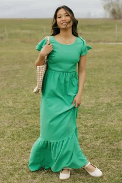Gilli Pippa Dress- Green Sale