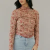 Anniewear Poppie Top-Ivory/Rose Pink Best