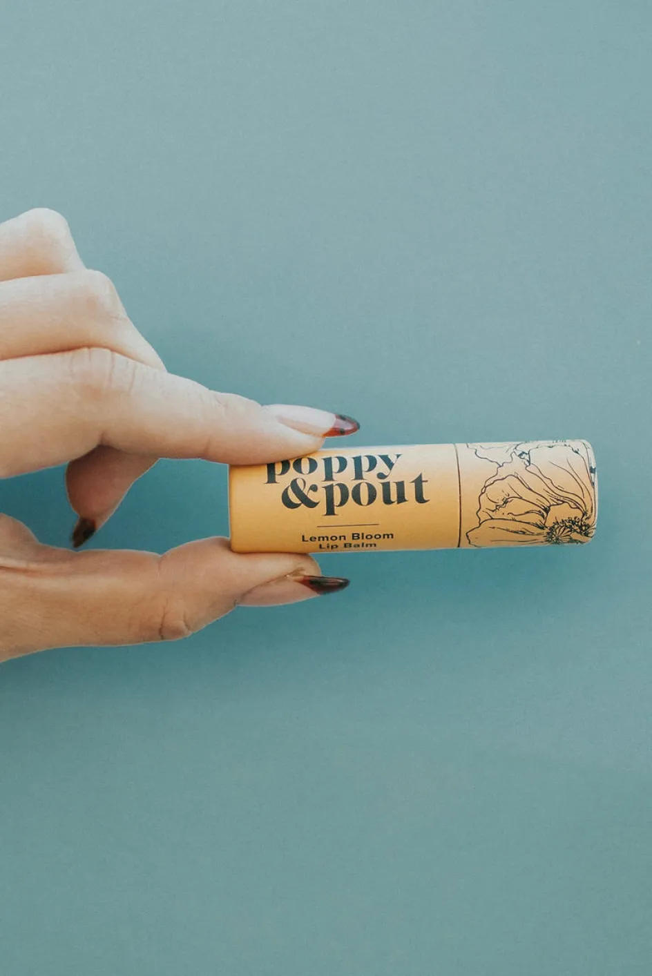 Poppy & Pout Lip Balm-Lemon Bloom New