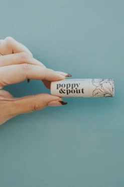 Poppy & Pout Lip Balm-Sweet Mint Hot