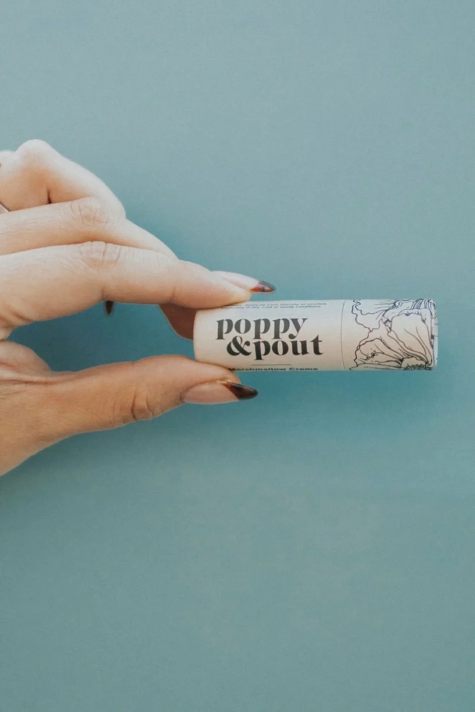 Poppy & Pout Lip Balm-Sweet Mint Hot