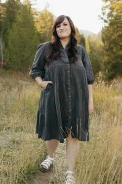 Polagram Ralphie Dress- Black Fashion