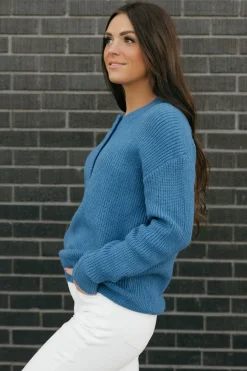 Dongguan Huoyoung Apparel Co Renner Sweater- Blue Fashion