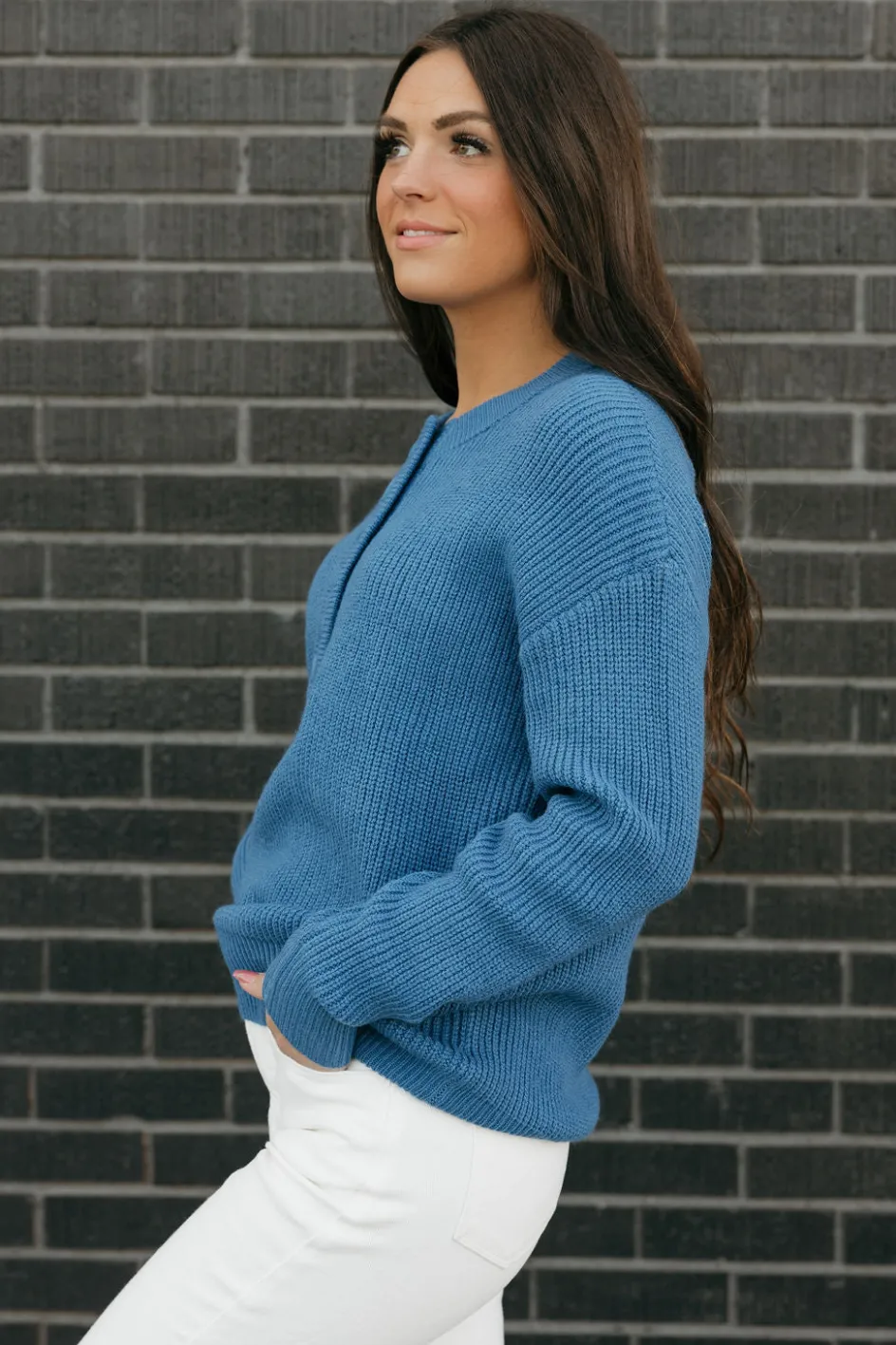 Dongguan Huoyoung Apparel Co Renner Sweater- Blue Fashion