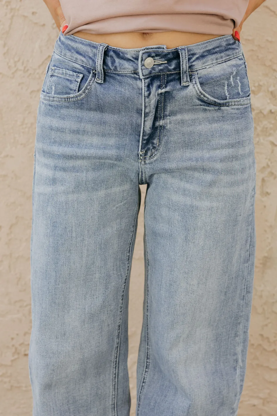 Vervet Rennie Denim-Medium Light Blue Hot