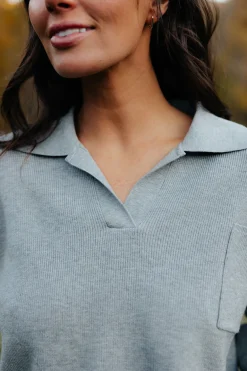 Dongguan Huoyoung Apparel Co Robin Sweater- Grey Fashion