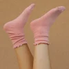 Faire Ruffle Socks-Pink New