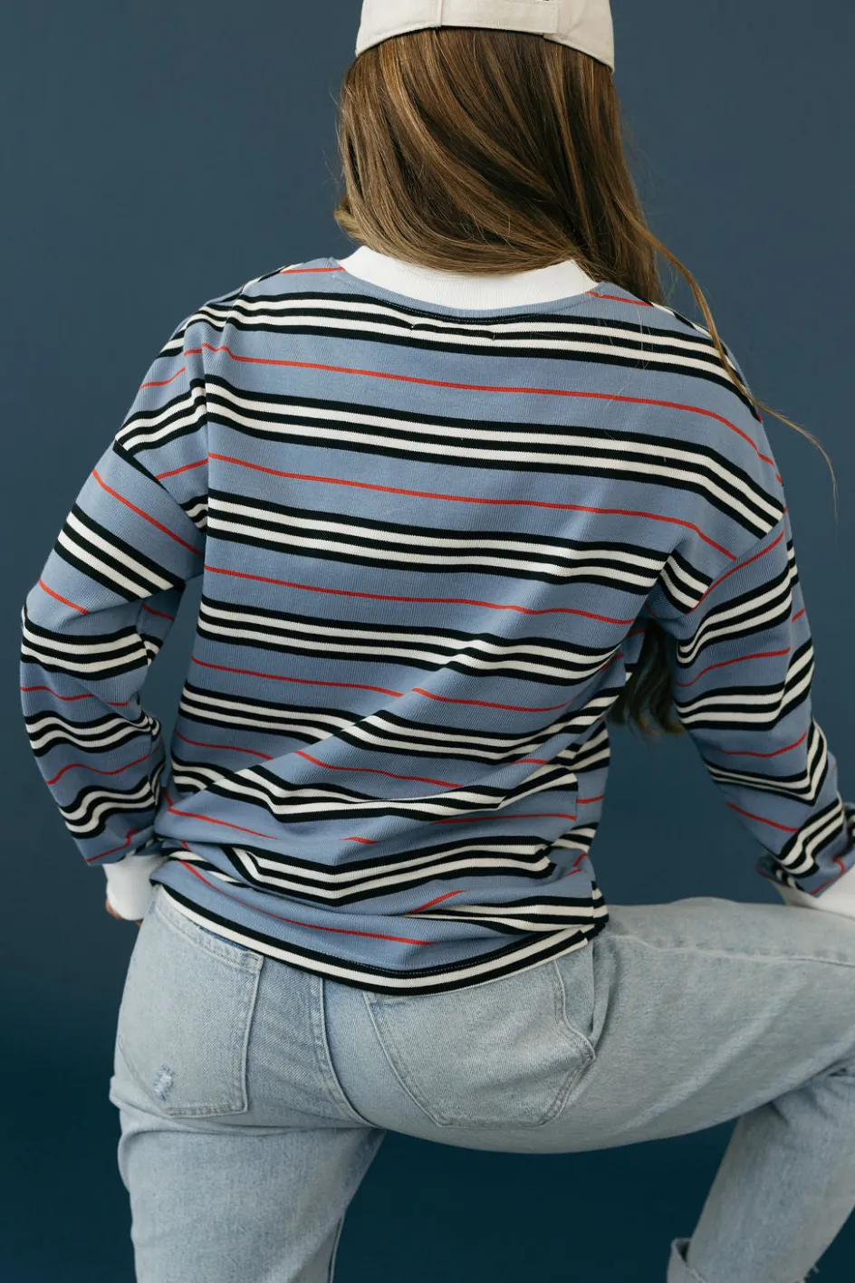 Dongguan Huoyoung Apparel Co Russ Top-Periwinkle Multi Blue Outlet