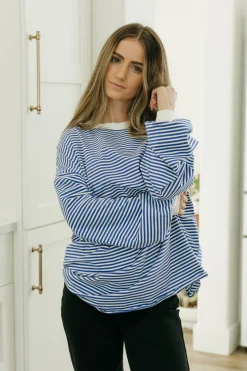 La Miel Ryler Top- Blue Online