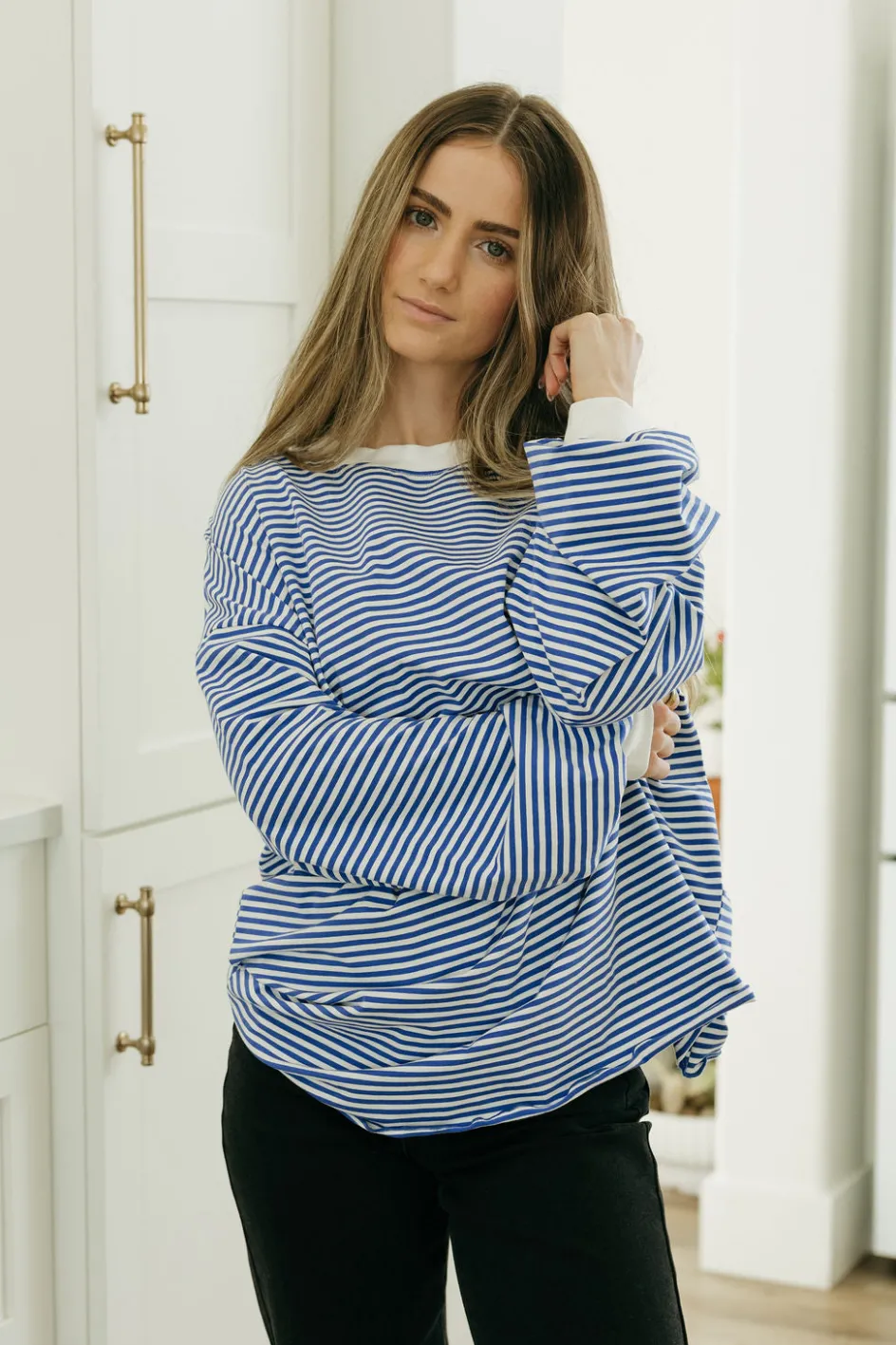 La Miel Ryler Top- Blue Online