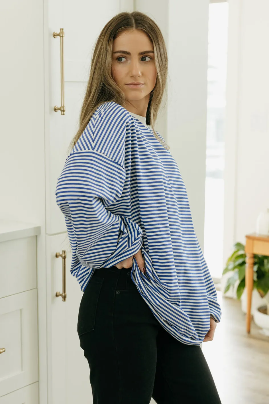 La Miel Ryler Top- Blue Online