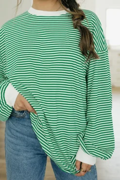 La Miel Ryler Top- Green New