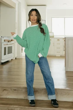 La Miel Ryler Top- Green New