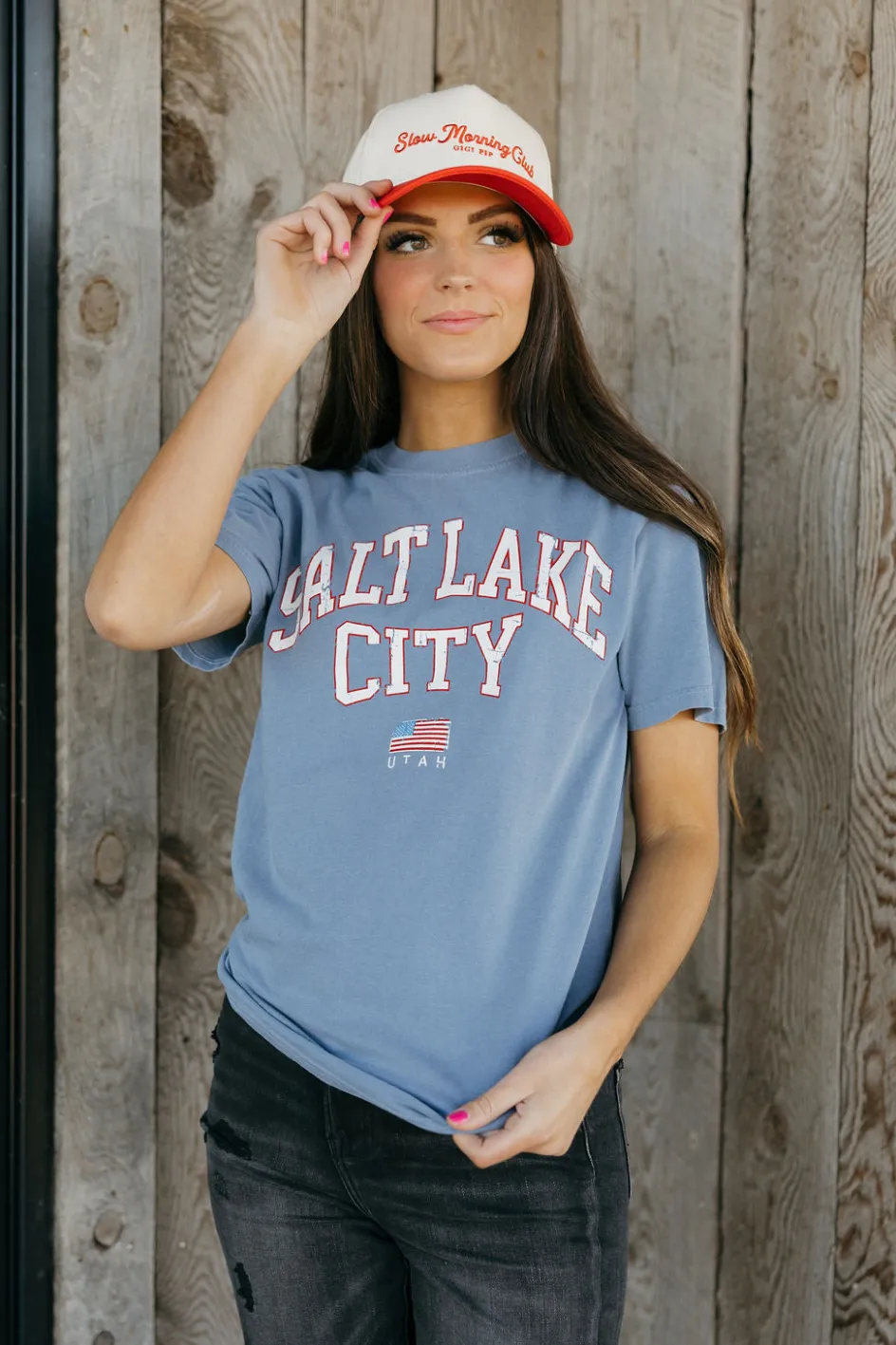 BENIE Salt Lake City Tee- Blue Best