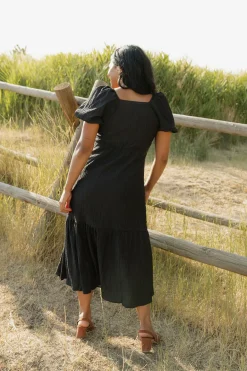 Polagram Savanna Dress-Black Clearance