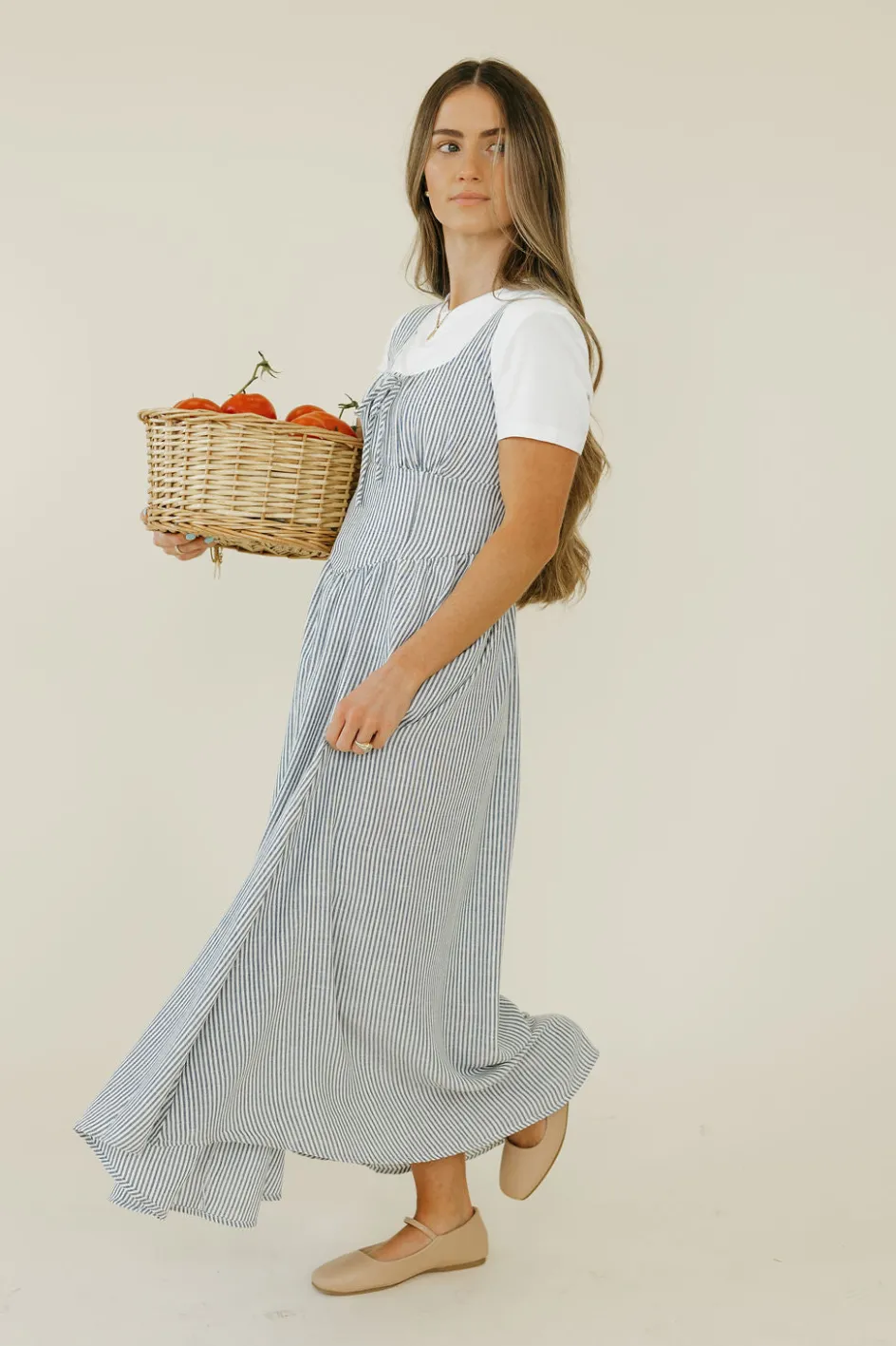 Blu Pepper Sicily Dress- Blue Clearance