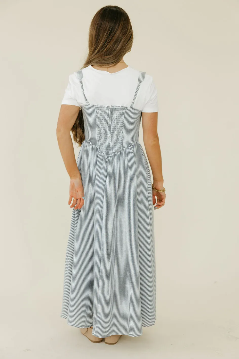 Blu Pepper Sicily Dress- Blue Clearance