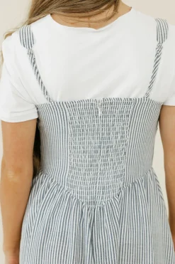 Blu Pepper Sicily Dress- Blue Clearance