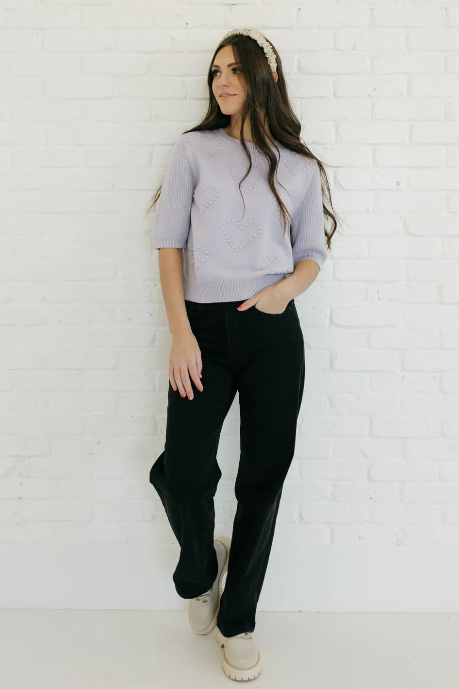 Dongguan Huoyoung Apparel Co Sutton Sweater-Lavender Purple Discount