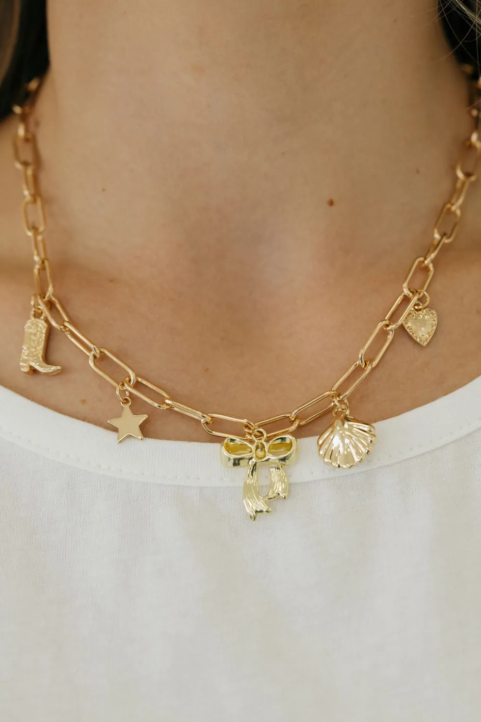 Ali Express Sweet Nothing Necklace- Gold Discount