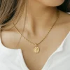 Ali Express Sweet Sunflower Necklace- Gold Fashion