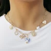 Wall to Wall Tatiana Necklace- Gold Hot